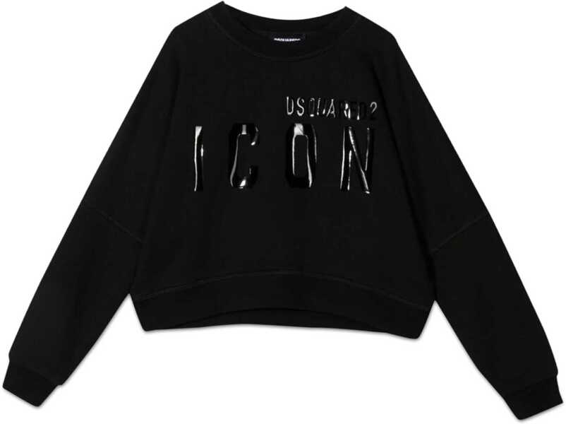 Hanorace DSQUARED2 Relax Icon Felpa BLACK Fete (BM 15743618) 2