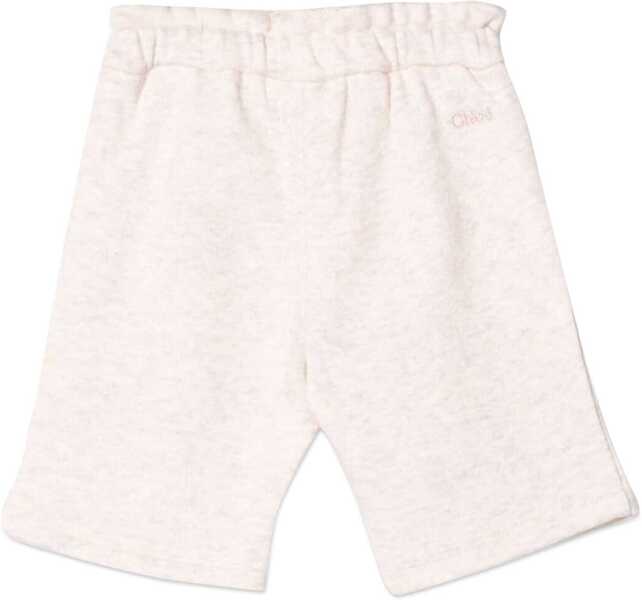 Pantaloni casual Chloe Papillon D1 Layette BEIGE Fete (BM 15743624) 4