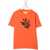 Off-White T-Shirt In Jersey Di Cotone Stampato ORANGE