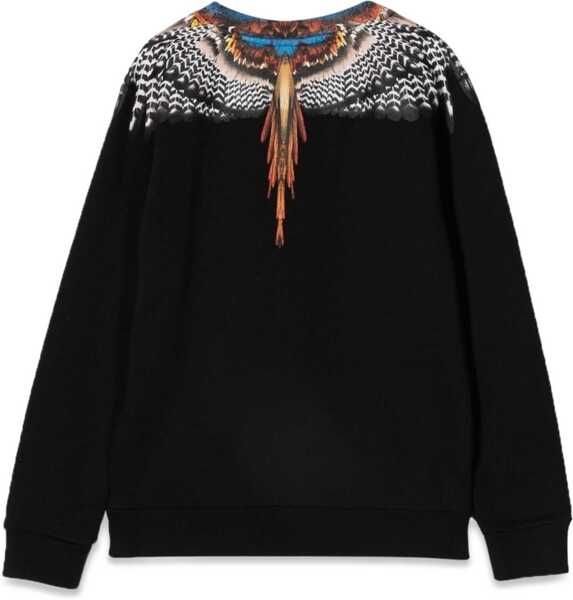 Tricouri Marcelo Burlon Black Grizzly Wings Crewneck BLACK Baieti (BM 15743642) 4