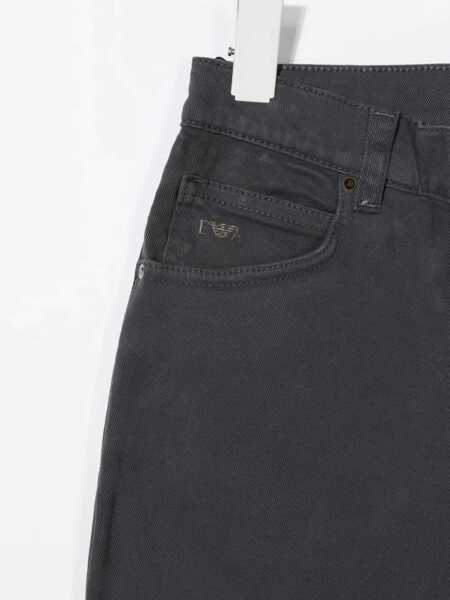 Blugi drepti Emporio Armani Jeans BLACK Baieti (BM 15743648) 3