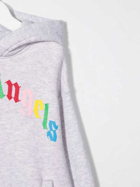 Rochii casual Palm Angels Classic Over Logo Hoodiedress GREY Fete (BM 15743657) 3