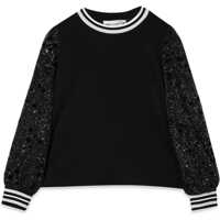 Pulovere casual Maglia Con Maniche In Tulle Fete