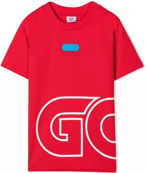 Tricouri GCDS Jersey T-Shirt Boy RED Baieti (BM 15743681) 2