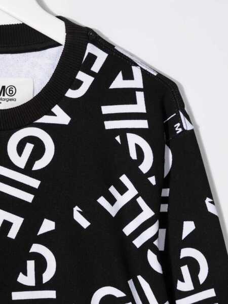 Hanorace MM6 Maison Margiela Felpa BLACK Fete (BM 15743708) 3