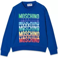 Hanorace Moschino Felpa In Cotone Con Logo
