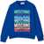 Moschino Felpa In Cotone Con Logo BLUE