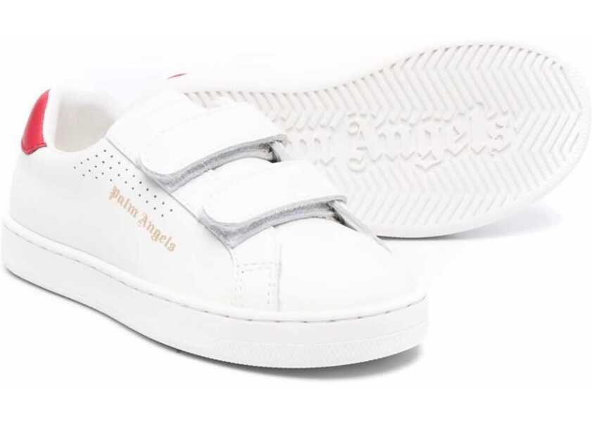 Sneakers Palm Angels Strap Tennis Sneaker Calf Leather WHITE Fete (BM 15743723) 2