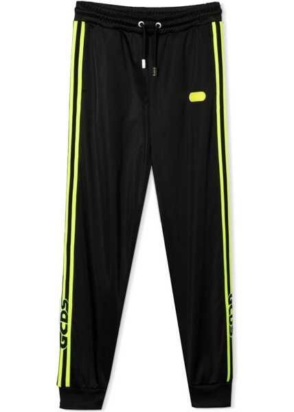 Pantaloni casual GCDS Triacetate Pants Boy BLACK Baieti (BM 15743729) 2