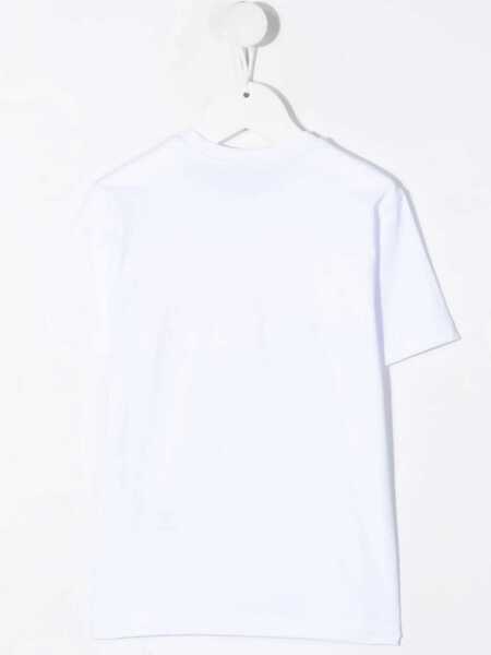 Tricouri DSQUARED2 Relax Maglietta WHITE Baieti (BM 15743747) 2