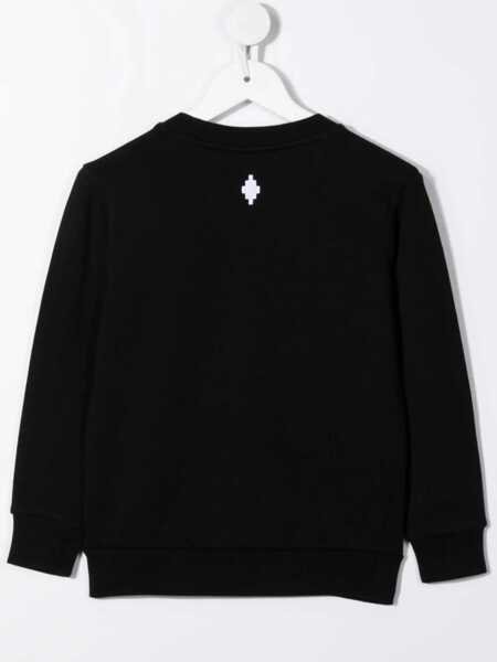 Pulovere casual Marcelo Burlon Cross Tiger Crewneck BLACK Baieti (BM 15743753) 2