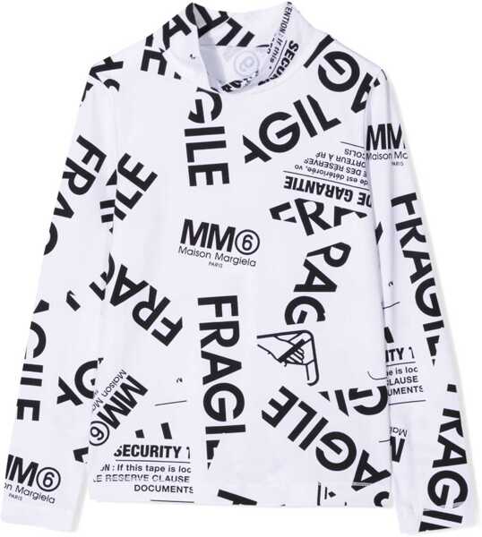 Tricouri MM6 Maison Margiela T-Shirts WHITE Baieti (BM 15743774) 2