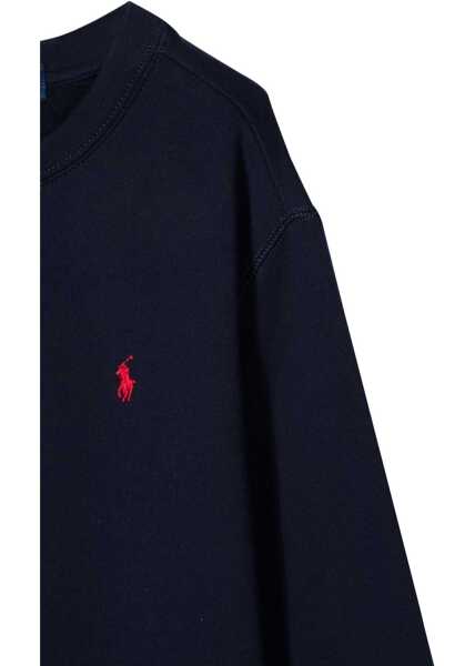 Hanorace Ralph Lauren Seasonal Fleece-Ls Cn-Tops-Knit BLUE Baieti (BM 15743834) 4
