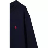 Hanorace pentru Baieti - Hanorace Ralph Lauren Seasonal Fleece-Ls Cn-Tops-Knit BLUE Baieti (BM 15743834) - B-mall.ro