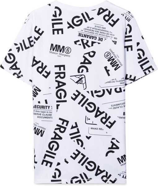 Tricouri MM6 Maison Margiela T-Shirt WHITE Baieti (BM 15743870) 2