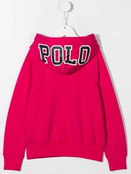 Hanorace Ralph Lauren Felpa Con Logo Ricamo PINK Fete (BM 15743912) 2