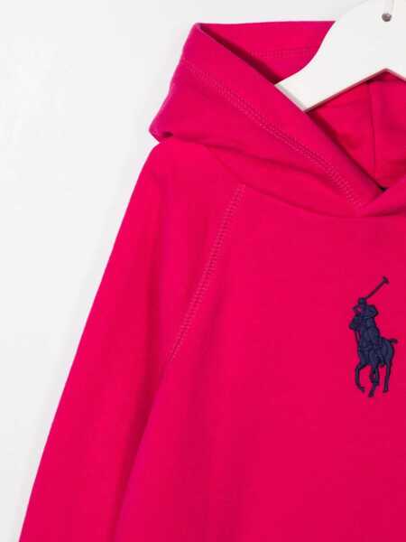 Hanorace Ralph Lauren Felpa Con Logo Ricamo PINK Fete (BM 15743912) 3