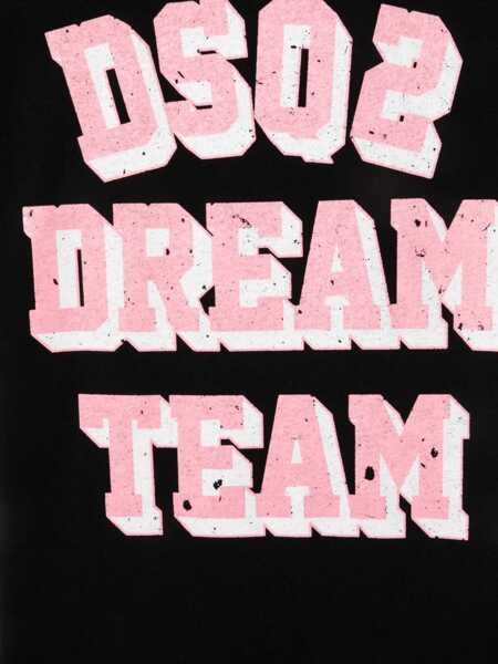 Tricouri DSQUARED2 Maglietta BLACK Fete (BM 15743915) 3