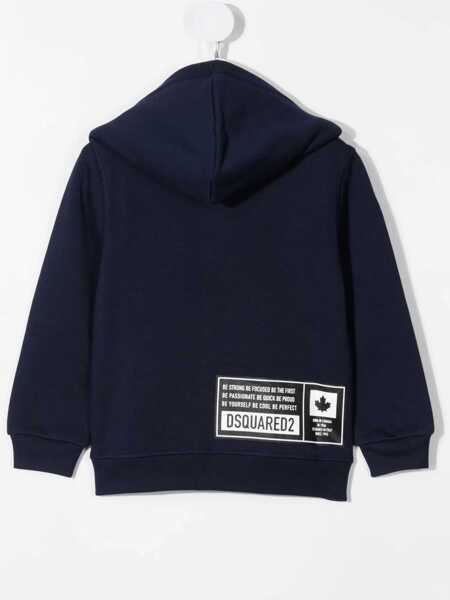 Hanorace DSQUARED2 Relax Felpa BLUE Fete (BM 15743927) 2