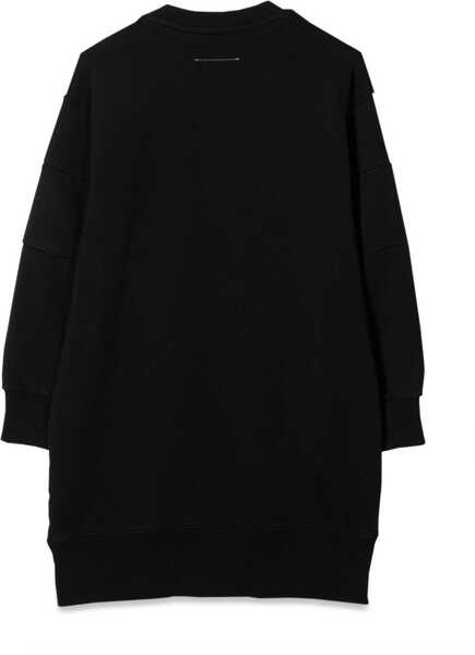 Rochii casual MM6 Maison Margiela Abito BLACK Fete (BM 15743972) 4