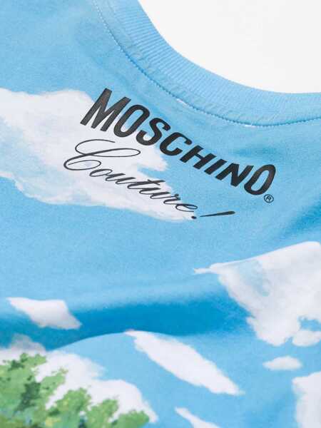 Tricouri Moschino T-Shirt Con Stampa MULTICOLOUR Fete (BM 15744023) 3