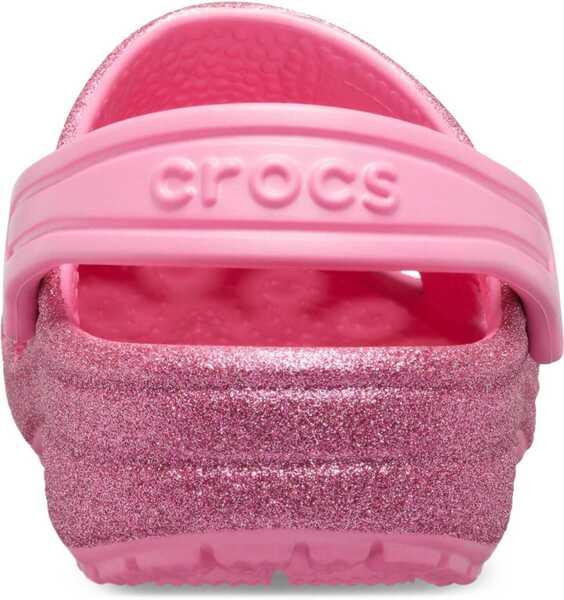 Sandale fara toc Crocs Classic Glitter Clog PINK Fete (BM 15744065) 3