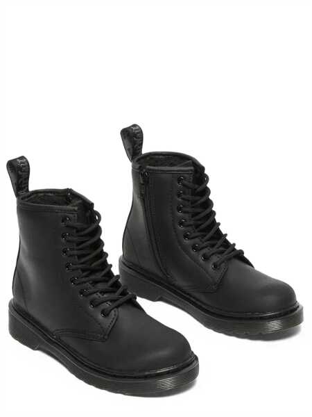 Ghete Dr. Martens 1460 Serena Mono J Black Republic Wp BLACK Baieti (BM 15744089) 4