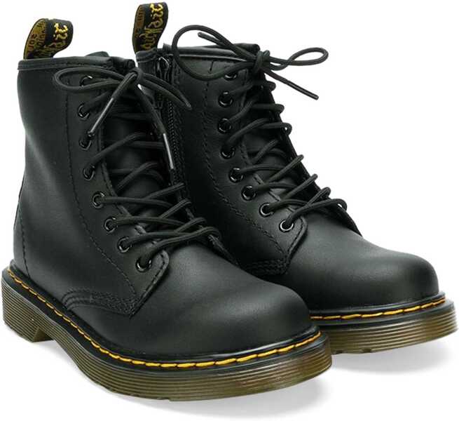 Ghete Dr. Martens 1460 J Black Softy T BLACK Baieti (BM 15744092) 3