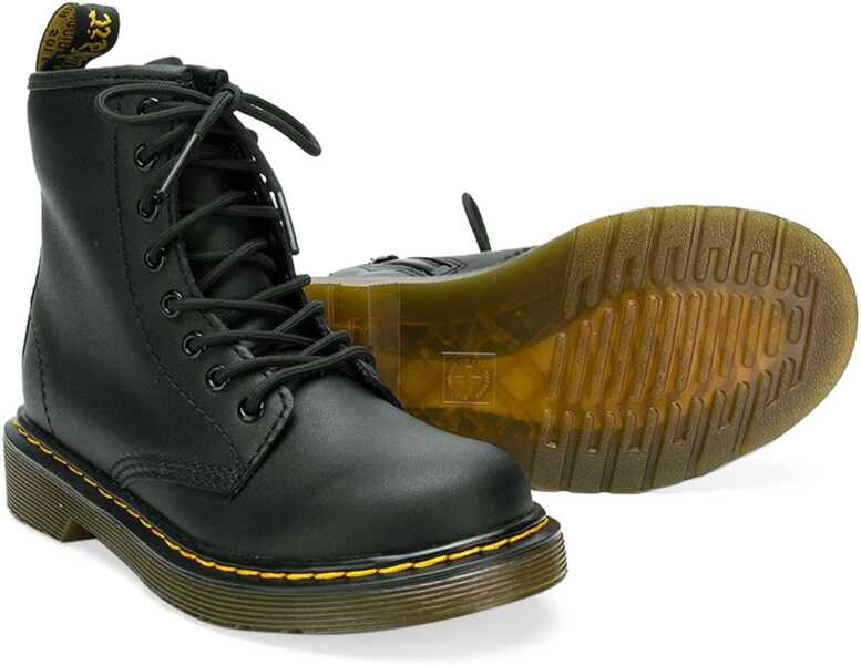 Ghete Dr. Martens 1460 J Black Softy T BLACK Baieti (BM 15744092) 4