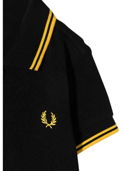 Tricouri Fred Perry My First Fred Perry Shirt BLACK Baieti (BM 15744140) 3