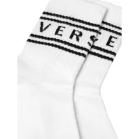 Sosete Versace pentru Baieti - Sosete Versace Jacquard Cotton Elastomer Socks For Socks WHITE Baieti (BM 15744143) - B-mall.ro