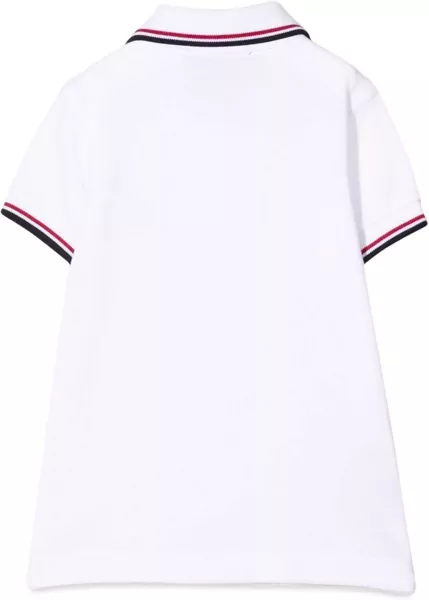Tricouri Fred Perry My First Fred Perry Shirt WHITE Baieti (BM 15744152) 4