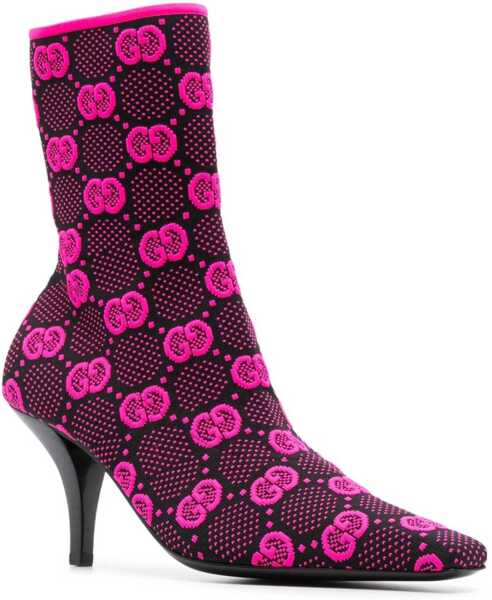 Cizme scurte Gucci Knitted Boot Gg MULTICOLOUR Femei (BM 15744260) 2