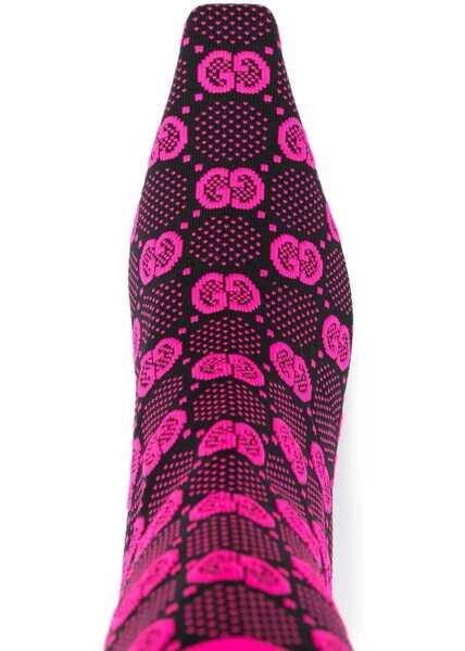 Cizme scurte Gucci Knitted Boot Gg MULTICOLOUR Femei (BM 15744260) 4