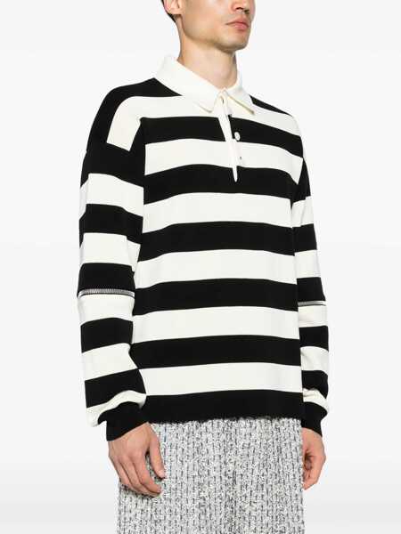 Pulovere casual Gucci Knitted Polo. IVORY Barbati (BM 15744266) 3