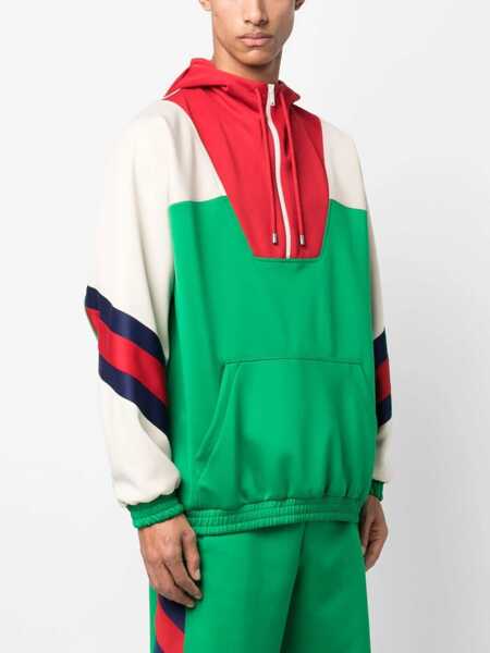 Bluze de trening Gucci Lightweight Neoprene Zippered Jacket MULTICOLOUR Barbati (BM 15744278) 3