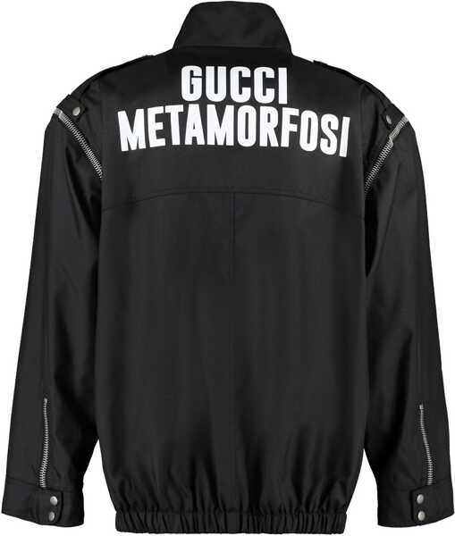 Jachete Gucci Gucci Metamorphosis Jacket BLACK Barbati (BM 15744293) 2