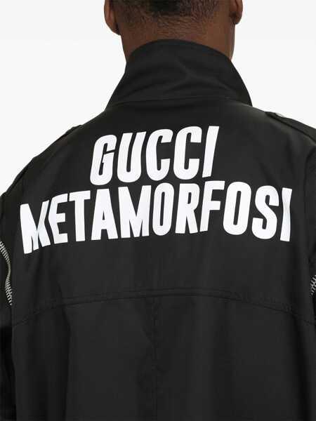 Jachete Gucci Gucci Metamorphosis Jacket BLACK Barbati (BM 15744293) 3