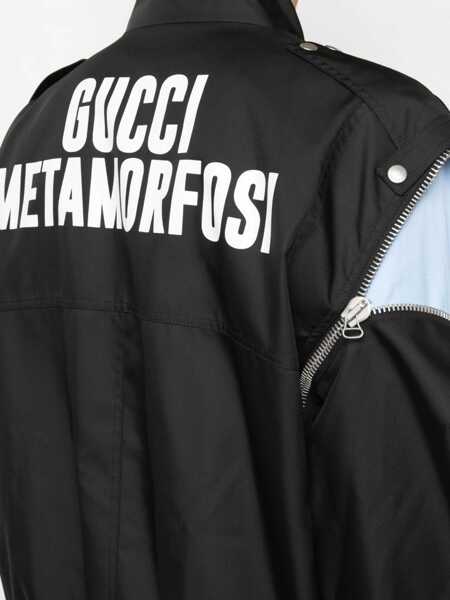 Jachete Gucci Gucci Metamorphosis Jacket BLACK Barbati (BM 15744293) 5