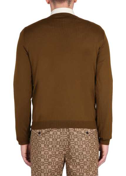 Pulovere casual Gucci Wool Jersey. MILITARY GREEN Barbati (BM 15744305) 3