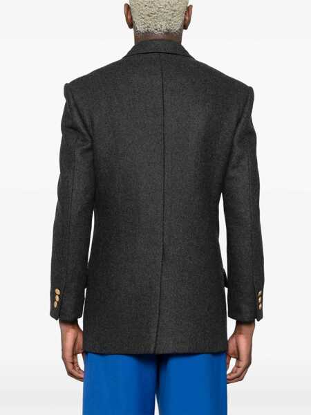 Sacouri office Gucci Elegant Cashmere Jacket GREY Barbati (BM 15744314) 4