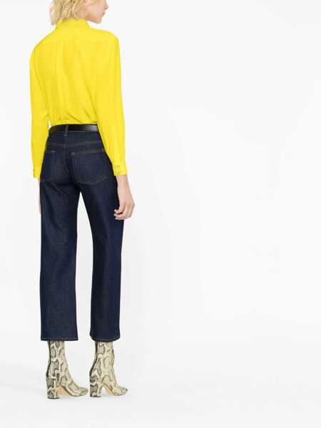 Camasi office Gucci Silk Shirt YELLOW Femei (BM 15744341) 3