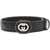 Gucci Gg Cross Buckle Belt BLACK