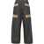 Gucci Cotton Fabric Pants With Gg Inserts MULTICOLOUR