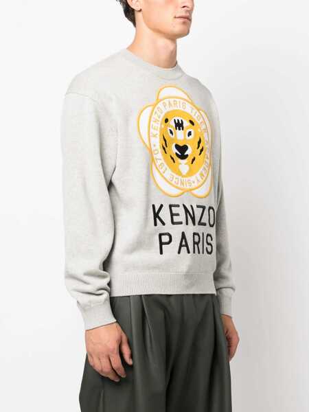 Pulovere casual Kenzo Jersey With Logo GREY Barbati (BM 15744422) 3