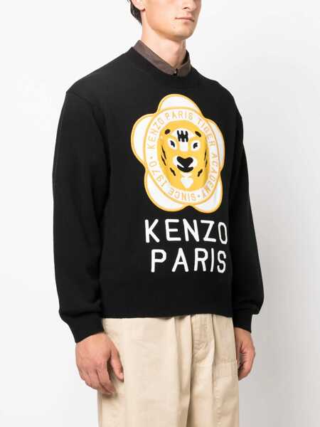 Pulovere casual Kenzo Jersey With Logo BLACK Barbati (BM 15744428) 3