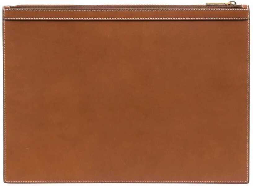 Portofele Thom Browne Medium Document Holder BUFF Barbati (BM 15744467) 2