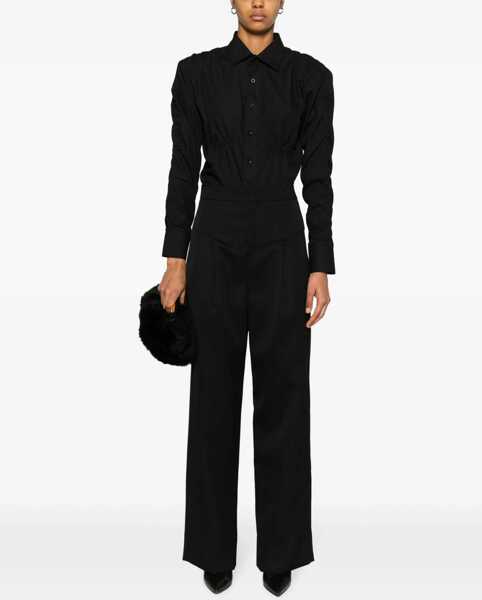 Pantaloni casual Isabel Marant Pants Staya BLACK Femei (BM 15744518) 2