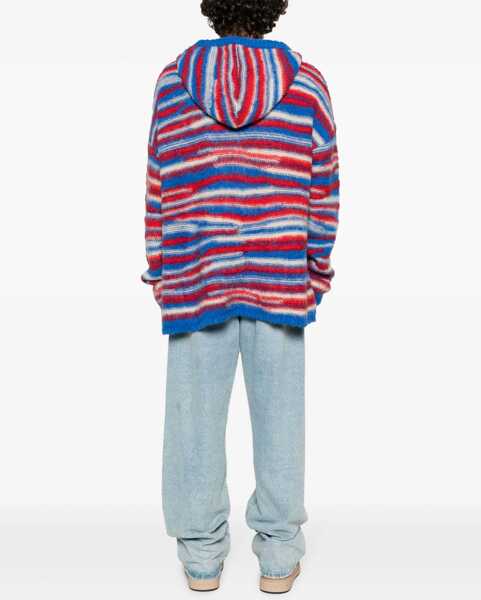 Pulovere casual ERL Hooded Shirt MULTICOLOUR Barbati (BM 15744614) 4