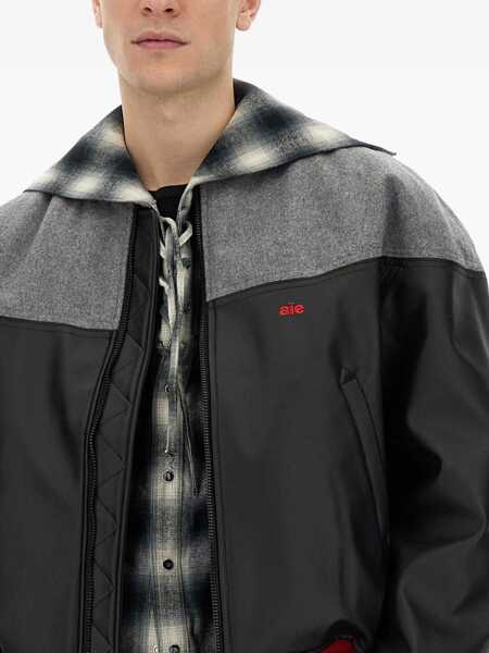 Jachete AE Jacket With Logo BLACK Barbati (BM 15744698) 4